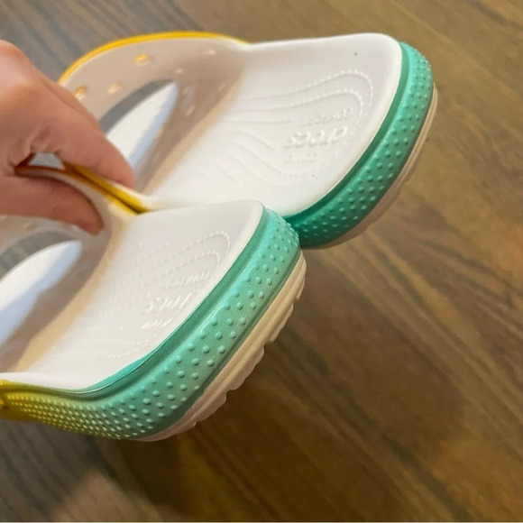 CROCS X Free & Easy Slides Jibbitz Not Included Male 7 Women 9 - Picture 7 of 11